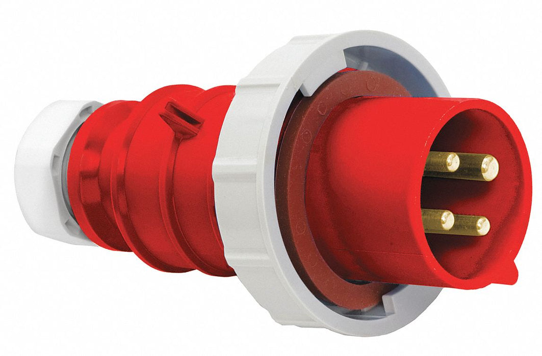 Pin and Sleeve Plug 30 A Red 3Pl