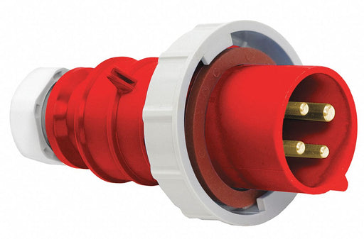Pin and Sleeve Plug 30 A Red 3Pl
