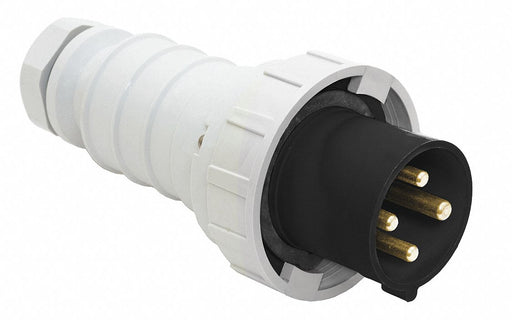 Pin and Sleeve Plug 60 A Black 3Pl