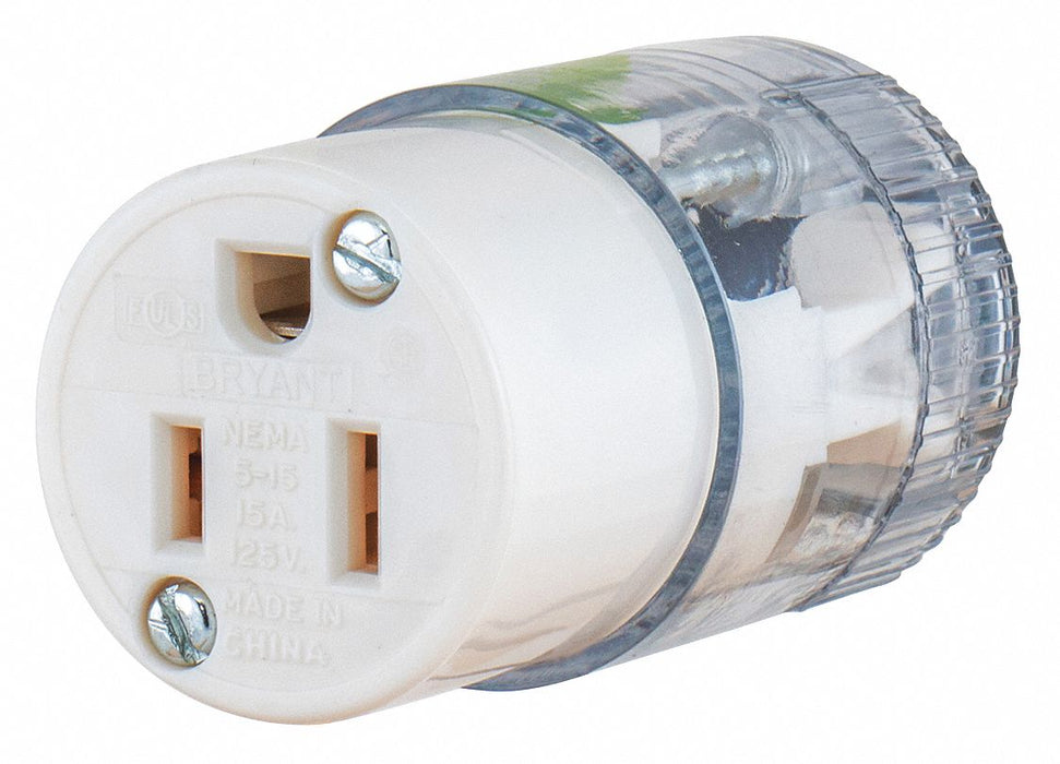 Blade Connector Transparent 15A Hospital