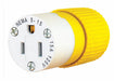 Blade Connector Yellow/White 15A Marine