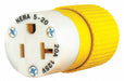 Blade Connector Yellow/White 20A Marine