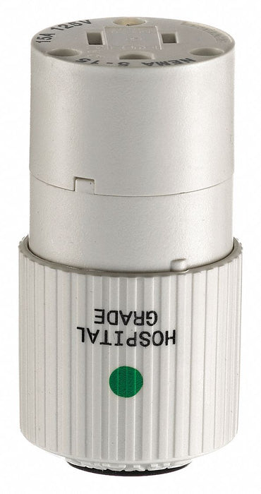 Blade Connector White 15A Hospital