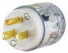 Straight Blade Plug Transparent 0.5 HP