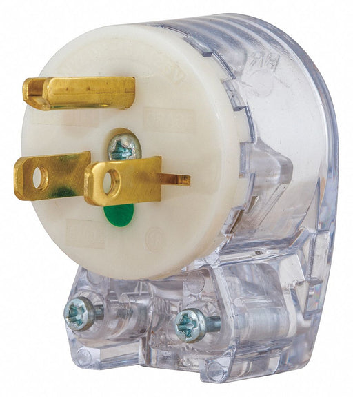 Angle Straight Blade Plug Transparent