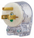 Angle Straight Blade Plug Transparent