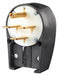 Straight Blade Plug Black/White 3.0 HP