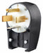 Angle Straight Blade Plug Blk/White