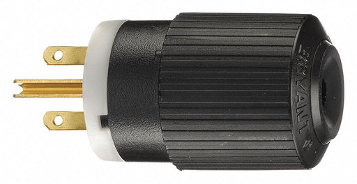 Blade Plug Black/White 2.0 HP 250VAC