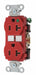 Receptacle Red 1.0 HP 2 Poles 3 Wires