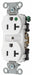 Receptacle White 20A 1.0 HP 2 Poles