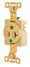 Receptacle Ivory 20A Nylon 1.0 HP