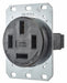 Receptacle Blk 60A Thermoplastic Polymer