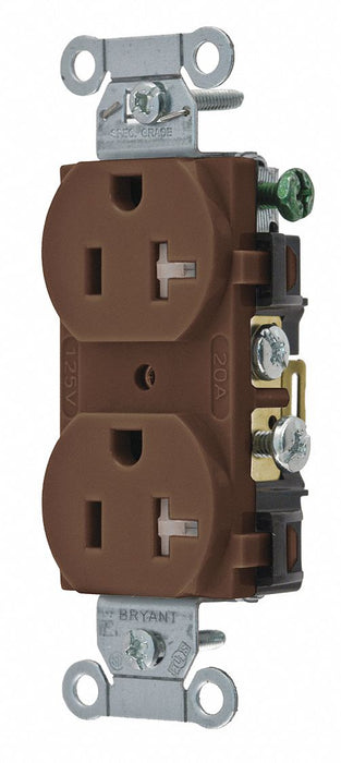 Receptacle 20A Nylon 1.0 HP 2 Poles