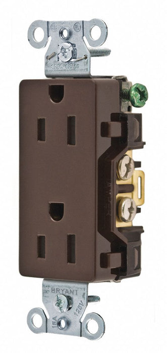 Receptacle Nylon 0.5 HP 2 Poles 125VAC