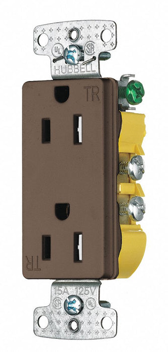 Receptacle 15A 0.5 HP 2 Poles 125VAC