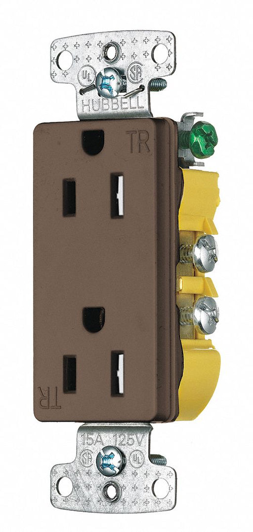 Receptacle 15A 0.5 HP 2 Poles 125VAC