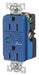 Receptacle 15A Nylon 2 Poles 125VAC