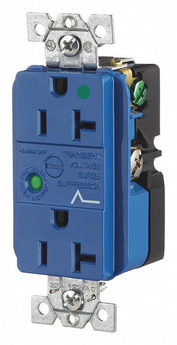 Receptacle Nylon 1.0 HP 125VAC 3 Wires