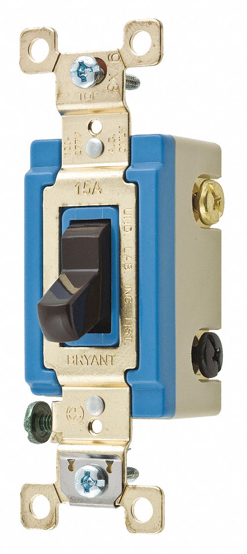 Wall Switch Brown 15A 4-Way Switch