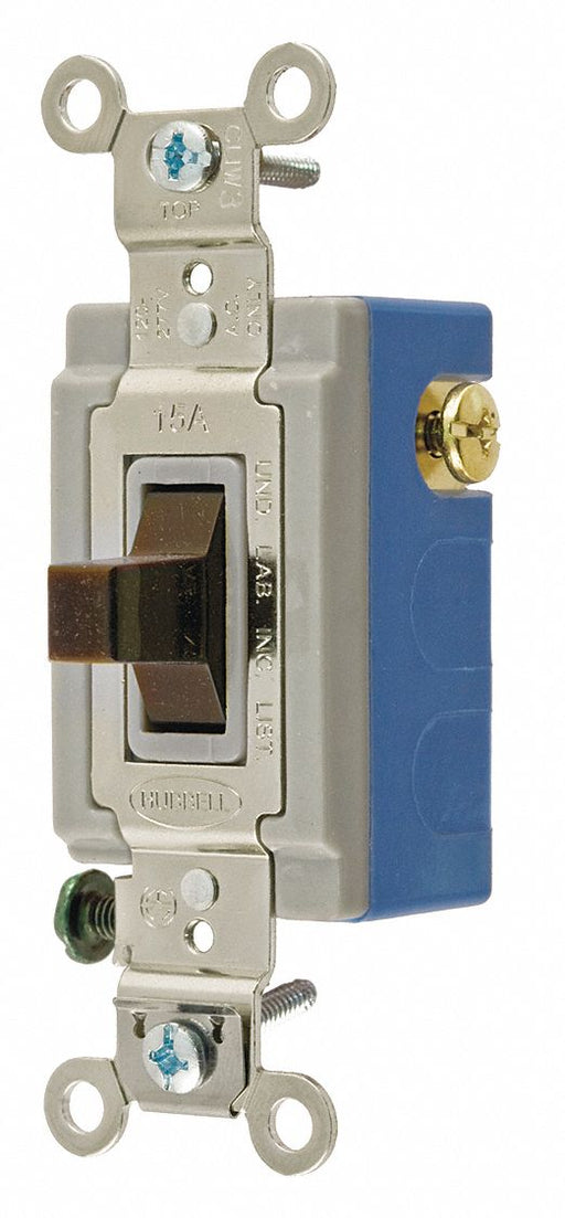 Wall Switch Brown 15A 1/2 to 2 HP