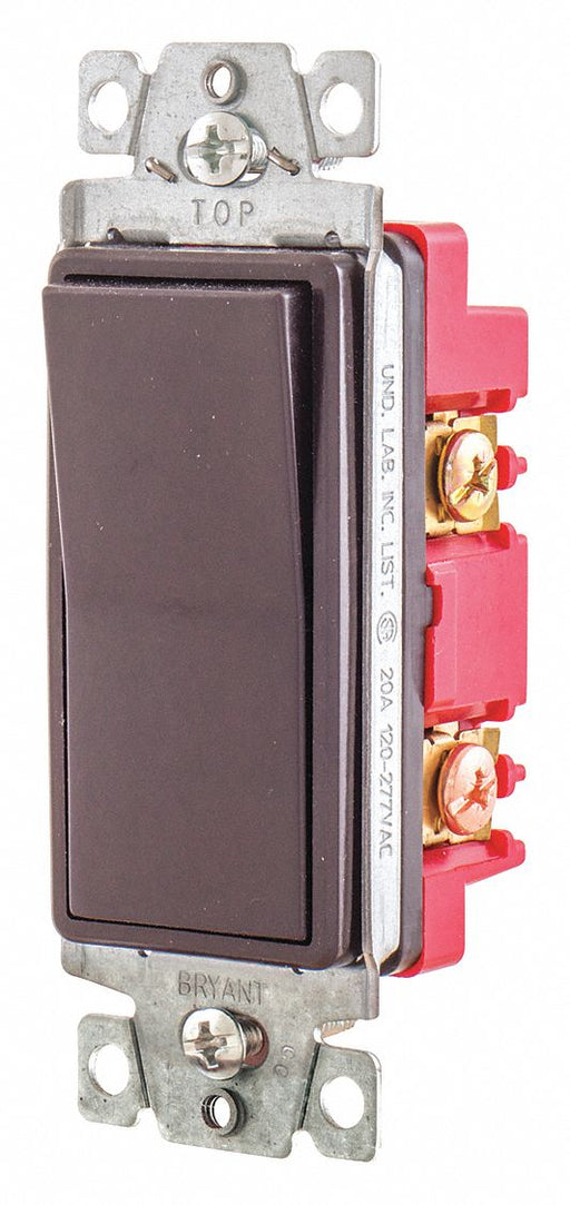 Switch Brown 20A 4-Way Switch 1 to 2 HP