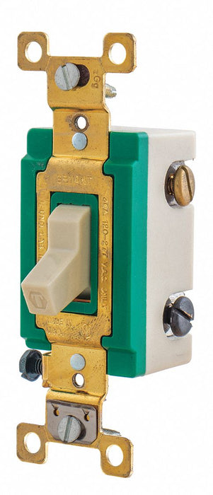 Wall Switch Ivory 30A 3-Way Switch 2 HP