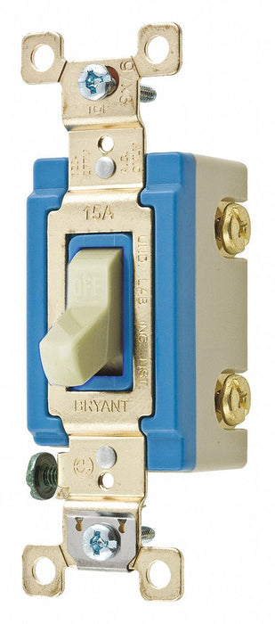 Illuminated Wall Switch Ivory 15A