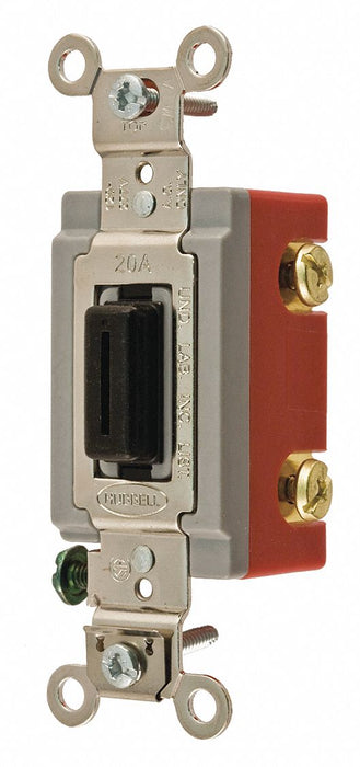 Wall Switch Black 20A 2-Pole Switch
