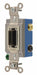 Wall Switch 15A Black 4-Way Type Locking