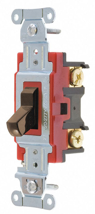 Wall Switch Brown 20A 3-Way Switch
