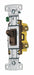 Wall Switch Brown 1-Pole Switch 1/2 HP