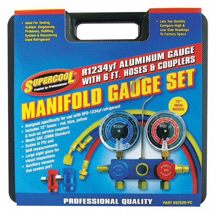 Mechanical Manifold Gauge Set 12 in