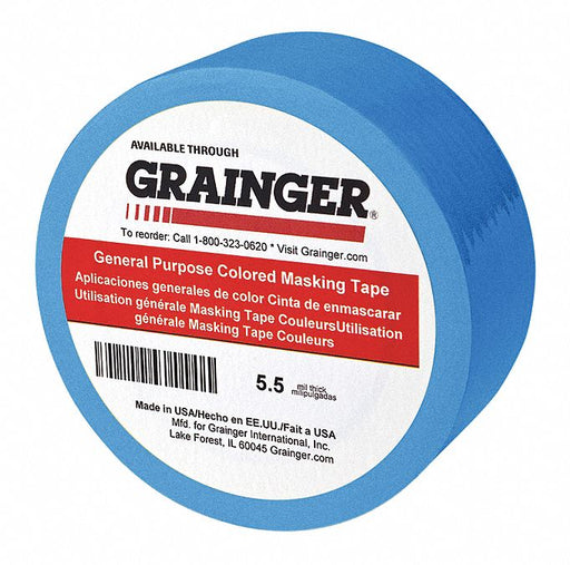 Masking Tape 2 W 60 yd L Blue PK24