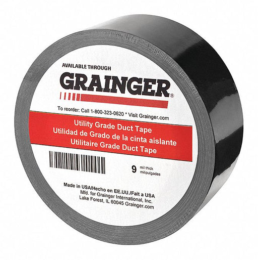 Duct Tape Black 33 yd L 1 in W PK24