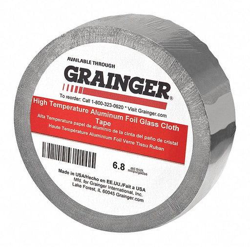 Foil Tape 1 in x 36 yd Aluminum PK36