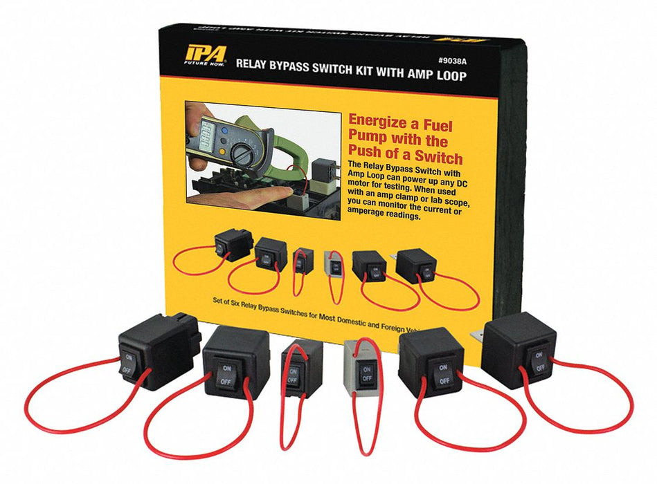 Relay Bypass Switch Kit Handheld 6 pcs.