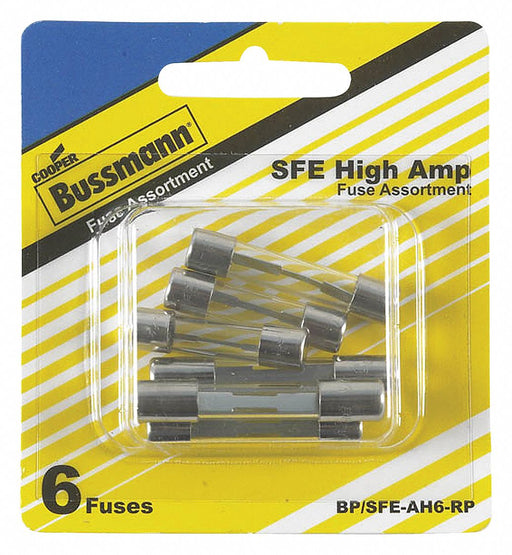 Fuse Kit Automotive 6 Cylindrical Glass