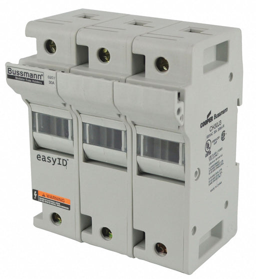 Fuse Block 0 to 30A Class J 3 Pole