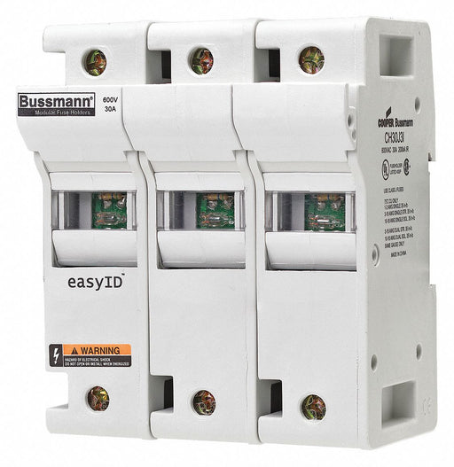 Fuse Block 0 to 30A Class J 3 Pole