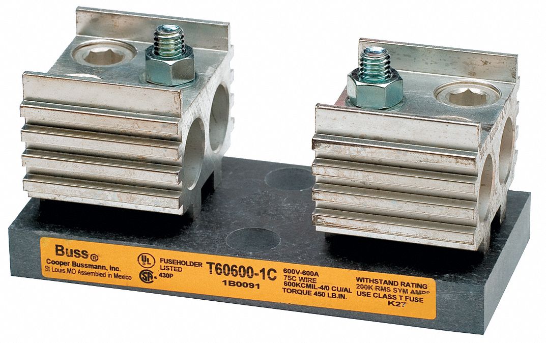 Fuse Block 401 to 600A T 1 Pole