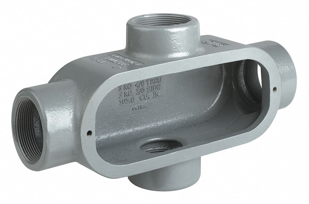Conduit Outlet Body Iron Trd Sz 1in