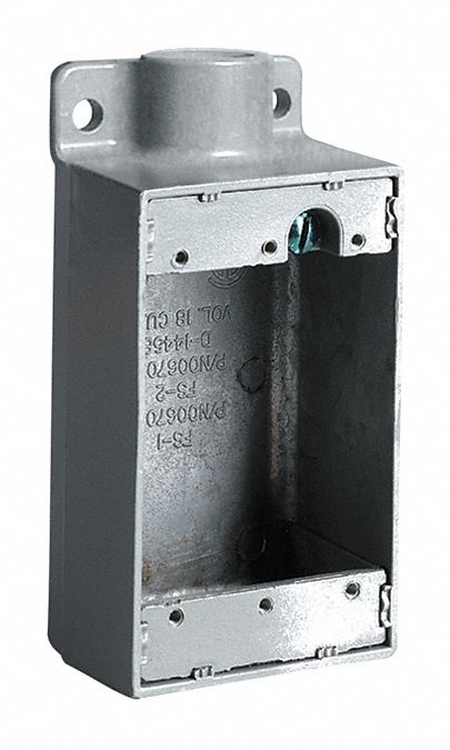 Device Box Deep 1 Hub 4.62 L Gray