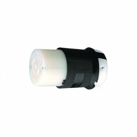 LckCon Strt 20 A Blk White Nyl L15-20R