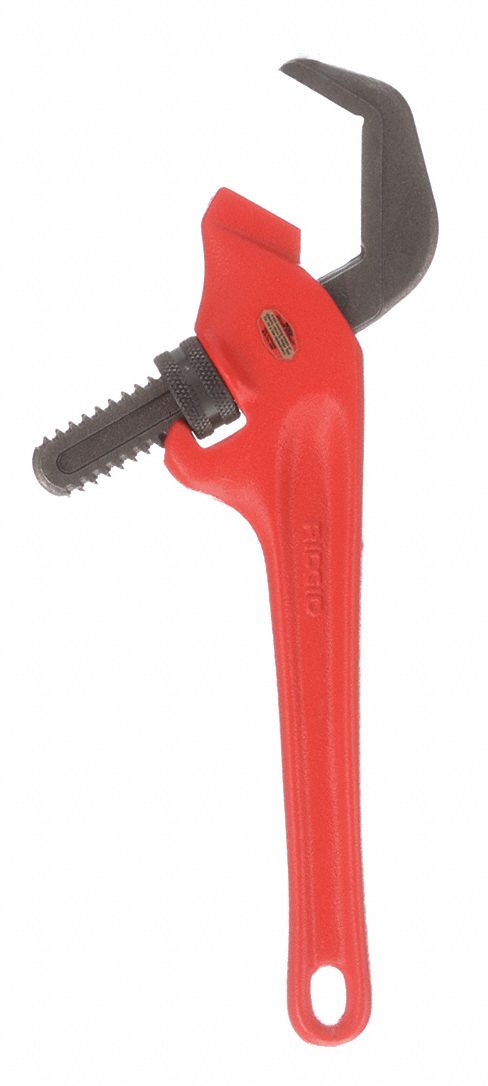 Hex Pipe Wrench I-Beam Smooth 9 1/2 