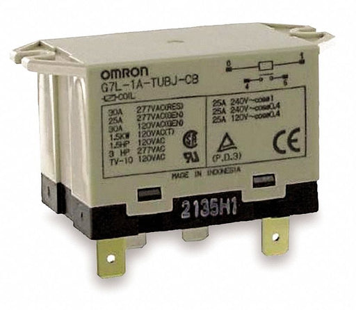H8129 EnclosedPower Relay 24VAC SPST-NO 4Pin