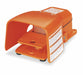 FootSwtch Orange CastIron DPDT Momentary