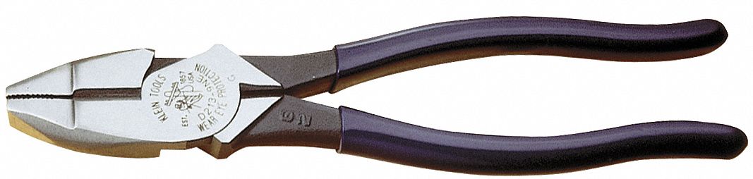 Linemans Plier 8-11/16 L Dipped