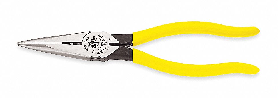 Needle Nose Plier 8-7/16 L Smooth