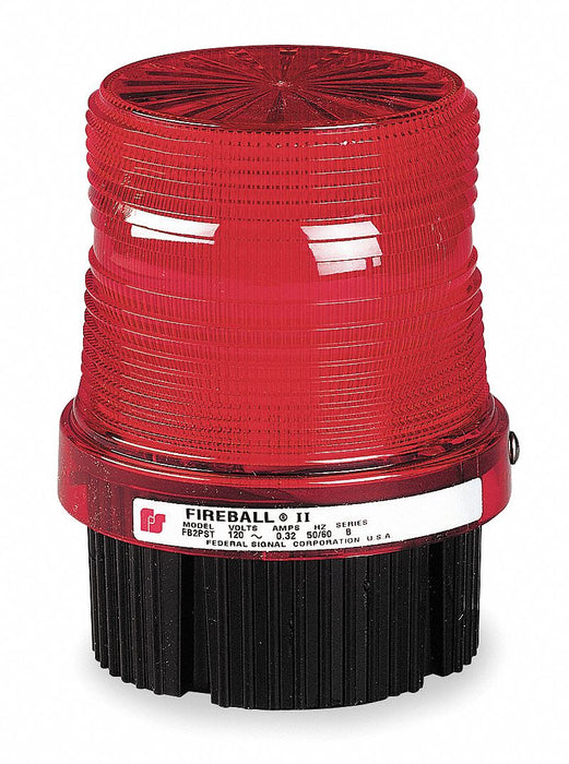 Warning Light Strobe Tube Red 120VAC